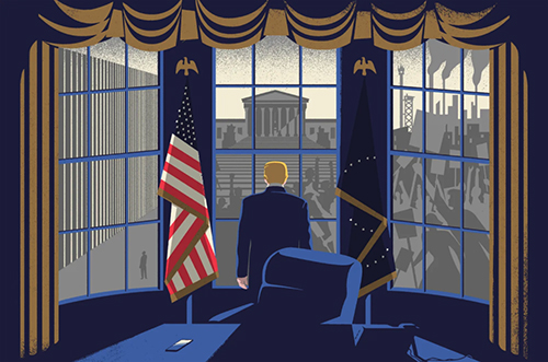Oval office from the New Yorker