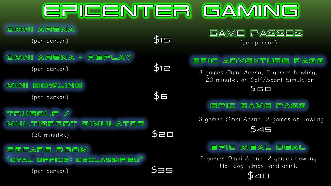 EpiCenter Game Prices 2022